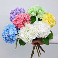 Hortensia Artificiel Réaliste 48 cm Effet Naturel, Vente en Gros Direct Usine, Idéal pour Événements, Mariages et Décoration Intérieure