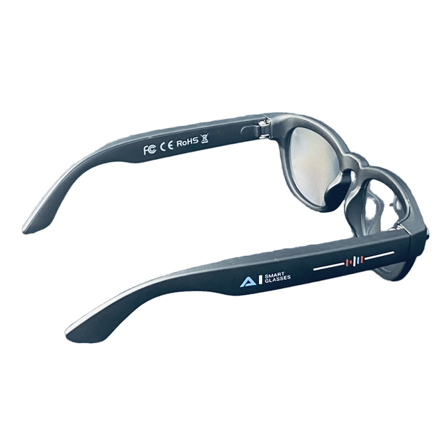 Glasses Earphone 2 in 1 Listen Music Stereo Speaker Bone Conduction Earphone Answer Call Smart Glasses