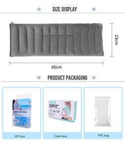 Bantalan pemanas Microwave Multi guna bungkus bungkus pelembap Pak panas untuk leher dan bahu punggung nyeri manik alami comrpess panas - Product Image 5