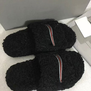 <span class=keywords><strong>Sandalias</strong></span> Cálidas Personalizadas <span class=keywords><strong>para</strong></span> <span class=keywords><strong>Hombre</strong></span> y Mujer, Pantuflas de Interior con Peluche y Bordado - Product Image 2