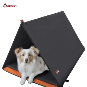 OEM durevole Canvas Pets Puppy Sun Shelter Off-road Caravan Camping Dog Swag con materassino