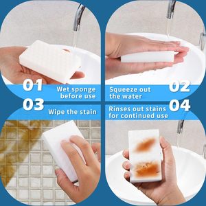 <span class=keywords><strong>Éponge</strong></span> <span class=keywords><strong>magique</strong></span> de nettoyage, idéale pour les surfaces dures dans la cuisine, la salle de bain, la maison, les murs, <span class=keywords><strong>éponge</strong></span> en mélamine pour le nettoyage de la maison - Product Image 6