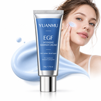 Crème Visage Réparatrice Barrière EGF Panthénol Guaiazulène Céramide Hydratation Intense Peau Crème Pro Intensive