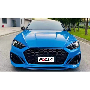 Kits de carrosserie de pare-chocs de voiture en matériau PP pour Audi A5 <span class=keywords><strong>B9</strong></span> 2021 mise à niveau <span class=keywords><strong>RS5</strong></span> avec jupes latérales de pare-chocs avant arrière - Product Image 1