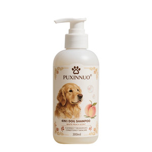 Champú y acondicionador <span class=keywords><strong>para</strong></span> mascotas OEM, melocotón blanco, 4 en 1, Natural <span class=keywords><strong>para</strong></span> perros, <span class=keywords><strong>gatos</strong></span>, cuidado <span class=keywords><strong>de</strong></span> la piel, desenredante, hipoalergénico, sin lágrimas - Product Image 6