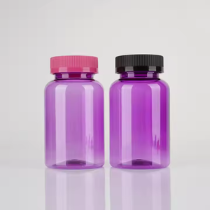 Envase de Plástico PET de 300 ml, Modelo de Lujo para Píldoras, Grado Médico, Acabado Brillante, Impresión Serigrafiada, Tapa de Rosca Cuadrada, para Suplementos Nutricionales - Product Image 3