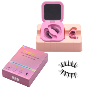 Ensemble de <span class=keywords><strong>cils</strong></span> <span class=keywords><strong>magnétiques</strong></span>, look naturel complet, hypoallergénique, <span class=keywords><strong>eyeliner</strong></span> magnétique réutilisable - Product Image 1