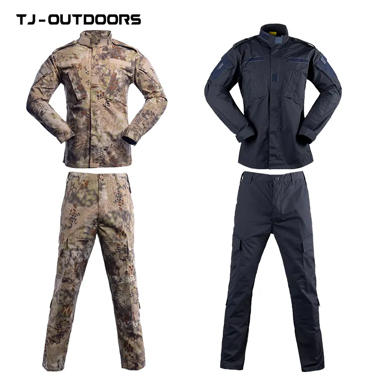 Shandong fábrica tj vende treinamento roupas camping, roupas escalada, roupas camuflagem, roupas caça paintball