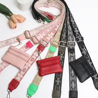 Tali ponsel selempang bisa disesuaikan, dompet ponsel, tali bahu Universal, tali Lanyard, dapat dilepas, kantong ritsleting