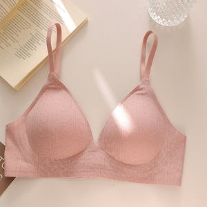Soutien-gorge pour adolescente, conception gothique Shufulei, respirant, à bonnets triangulaires, sans armatures, confortable, 100% coton, toutes tailles - Product Image 5
