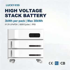 Système de stockage d'énergie intelligent pour la maison, batterie au lithium empilable - Product Image 4