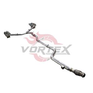 Vortex Stainless Steel Valved Catback <b>Exhaust</b> Fit Benz C43 AMG W206 2.0T Sport Sedan Muffler Dual Polished Direct Fit Tail Tips - Product Image 6