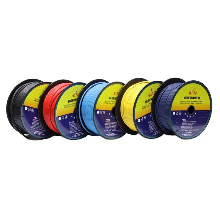 Высококачественный плетеный медный микрофонный кабель jinsanhu XLR 128 ofc