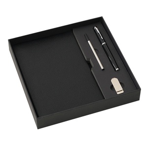 Libreta de Negocios Elegante y Sencilla de Cuero Suave, Personalizada A5, con Patrón de Lichi, para Empresas, con Caja de Regalo y Logotipo Impreso - Product Image 6
