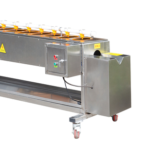 Machine à enlever la peau électrique haute capacité Machine à éplucher les radis blancs Éplucheur d'igname de légumes racines Machine à éplucher les asperges - Product Image 3