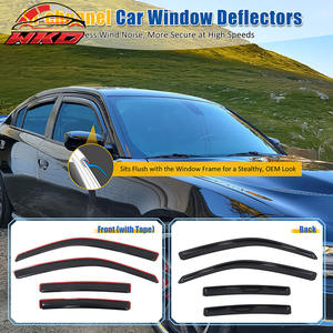 Viseras para Ventanas de Dodge Charger 11-23, Acrílicas, Integradas, Protección Contra Lluvia y Viento, 4 Piezas - Product Image 2
