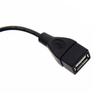15 cm Noir USB 2.0 <span class=keywords><strong>DB</strong></span> 5525 135 Degrés Micro USB Adaptateur Câble 1m 3m Multifonction Ordinateur Fils 3A Charge Rapide - Product Image 3