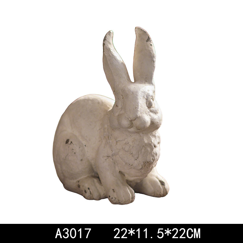 Figura de Conejo Desgastado - A3017