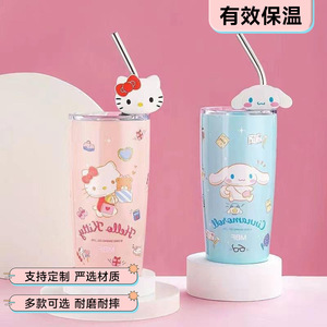 Sanrio Tumbler 20oz Double Layer Vacuum Insulated Cup With Straw For Travel - Product Image 4