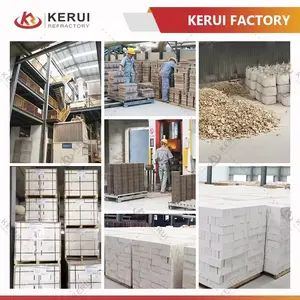 KERUI Refractory Manufacturer High Alumina Insulating Light Weight Fire Brick For Furnace