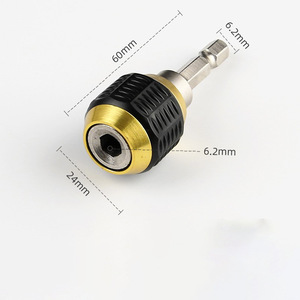 Embout de tournevis cruciforme S2 super résistant antidérapant avec aimant puissant, connecteur à dégagement rapide 1/4, embout de perceuse électrique - Product Image 2
