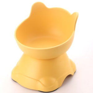 Gamelle inclinée surélevée en plastique pour chat, ergonomique, pour chats et petits chiens, directement de l'usine - Product Image 1