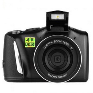 Digital Camera 2.7K UHD 16X Zoom Macro 52mm Lens With 32GB <b>Memory</b> <b>Card</b> - Product Image 3