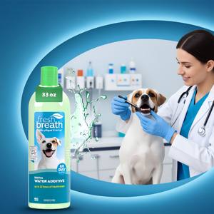 Aditivo para el Agua para Perros, Refrescante del <span class=keywords><strong>Aliento</strong></span> y Solución de Limpieza Dental, Sin Necesidad de Pasta Dental ni Cepillo de Dientes - Product Image 3