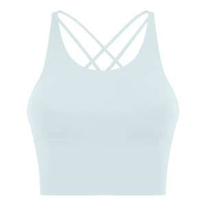 Sports <strong>Bra</strong> <strong>Backless</strong> Fitness Yoga tank Top - Product Image 4