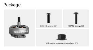 Moteur SpeedyBee 2807 1050KV 6S pour drone de course FPV RC Mario Fold 8 pouces DC avec pièces métalliques, accessoires DIY - Product Image 6