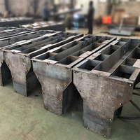 Moule en acier pour bloc de barrière en béton préfabriqué multi-scènes pour la construction de routes, clôture et protection contre les collisions