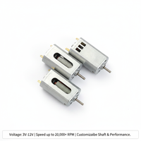 Moteur DC miniature FK180, faible bruit, haute efficacité, micro-moteur électrique pour appareils ménagers, appareils de soins personnels, prise en charge OEM