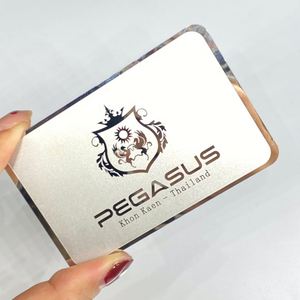 Cartes-cadeaux d'affaires en acier inoxydable de qualité supérieure en gros pour les professionnels et les représentants commerciaux - Product Image 1