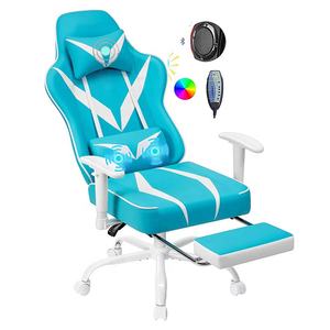 Kursi Kantor Ergonomis Terlaris Tahun 2024: Tahta Gaming Anda untuk Bekerja dan Bersantai, Kursi Komputer Pijat Biru Langit untuk Gaming - Product Image 1