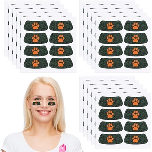 Adesivi per Tatuaggi Temporanei con Impronte di <span class=keywords><strong>Zampe</strong></span> di Animali Domestici, Decorazioni per Feste ed Eventi Sportivi, 12 Paia, Stampa Digitale su Pellicola PET - Product Image 1