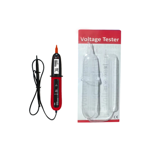 Цифровой многофункциональный тестер напряжения VA6817B, измерительное устройство с ЖК-дисплеем, AC/DC 600В, точность 1%, для проверки напряжения, сопротивления и целостности цепи - Product Image 4