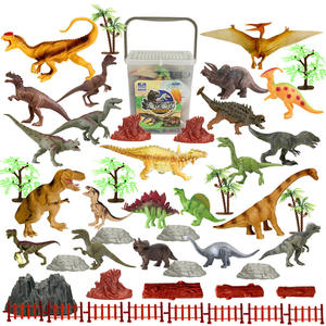 Juego de dinosaurios en 3D, juguete realista de dinosaurios - Product Image 3