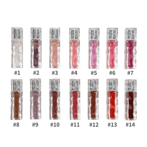 Small batch <b>lip</b> gloss strawberry <b>lip</b> oil pendant keychain chain fruit glaze <b>lip</b> gloss no logo spot - Product Image 5