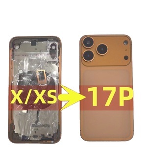 <span class=keywords><strong>Cover</strong></span> Posteriore di Conversione per <span class=keywords><strong>iPhone</strong></span> <span class=keywords><strong>X</strong></span>/XS a 17 Pro e XR a 17 Pro, Scocca Posteriore per Cellulare - Product Image 1