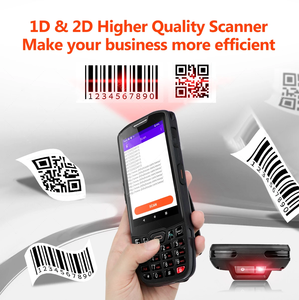 Máy quét mã vạch <span class=keywords><strong>Android</strong></span> PDA cầm Tay POS thiết bị đầu cuối Quản Lý Hàng Tồn Kho 1D/2D/QR <span class=keywords><strong>Scanner</strong></span> 4 gam/Wifi/BT/NFC chức năng PDA - Product Image 2