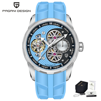 Pagani Design PD-YS022 YS022 Luxus-Armbanduhr Tourbillon Skelett Automatische Mechanische Herren-Armbanduhren Monrre Reloj