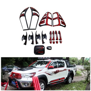 KQD - Kits de Carrocería para Automóviles de la Marca OEM/ODM a Precio de Mayoreo, en Color Negro y Rojo, para Toyota Hilux Revo 2016 en Adelante - Product Image 1