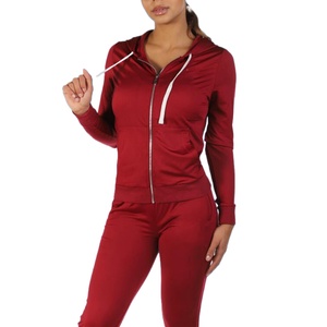 Fabrication sur mesure en gros de sweat à capuche à fermeture éclair intégrale, léger, vente chaude, sweat à capuche à fermeture éclair, broderie, coupe ajustée, sweat à capuche à fermeture éclair pour femmes - Product Image 4