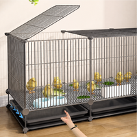 Poulailler portable en métal sur mesure pour poussins, petite enclos mobile d'intérieur pour poules pondeuses, cage à volailles, poulailler à œufs