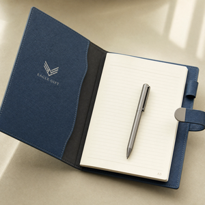 Luxury Exquisite A5 Paper Notebook <b>Gift</b> Set with Pen Handmade UV Printing Custom Logo & Color Promotional Office Product - Product Image 2