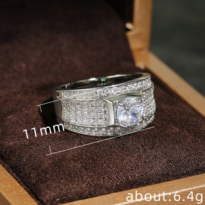 Anello da Uomo alla Moda, Stile Business Audace, in Lega, Aperto e Regolabile, Gioiello Minimalista Moderno - Product Image 5