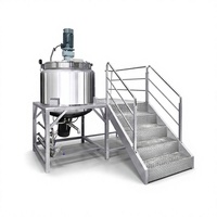 Machine à mélanger le savon liquide et le shampoing en acier inoxydable de haute qualité avec pompe et moteur, capacité de 500 L