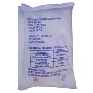 Granulated sodium bicarbonate form china sodium baking soda manufacturers Sdium bicarb price food grade
