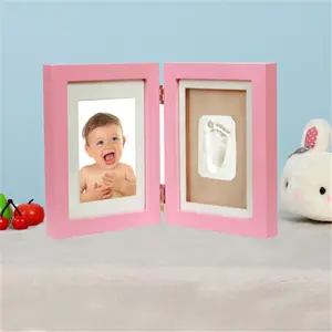 3d bebek döküm kiti DIY bebek el döküm kiti alçı kalıp dekorasyon bebek çerçeve