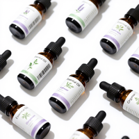 Étiquettes personnalisées en vinyle pour bouteilles cosmétiques, huiles essentielles et aromathérapie, impression numérique, autocollants personnalisés pour emballage